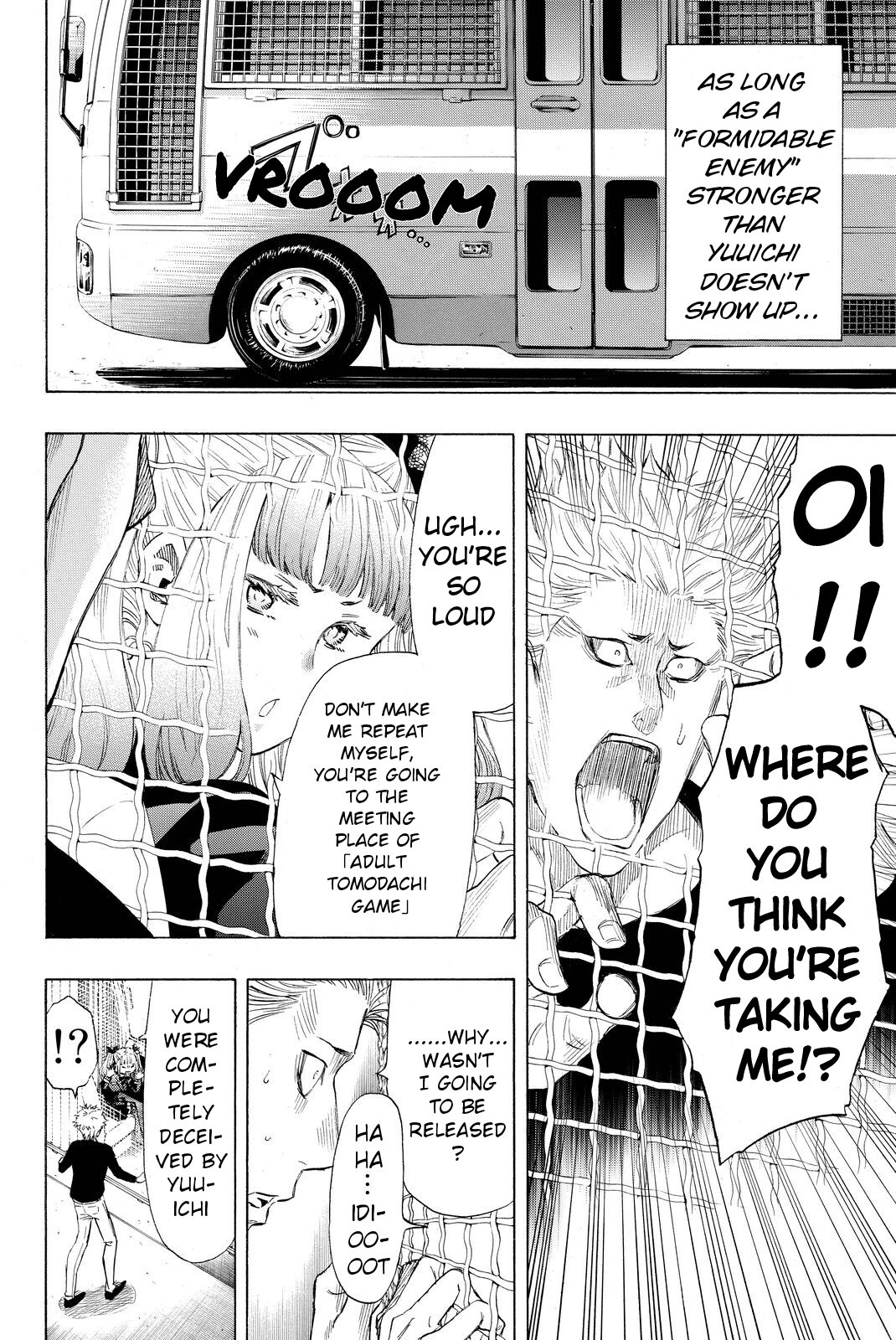 Tomodachi Game Chapter 34 page 36 - Chapter 34: To be Honest I... I was Lying