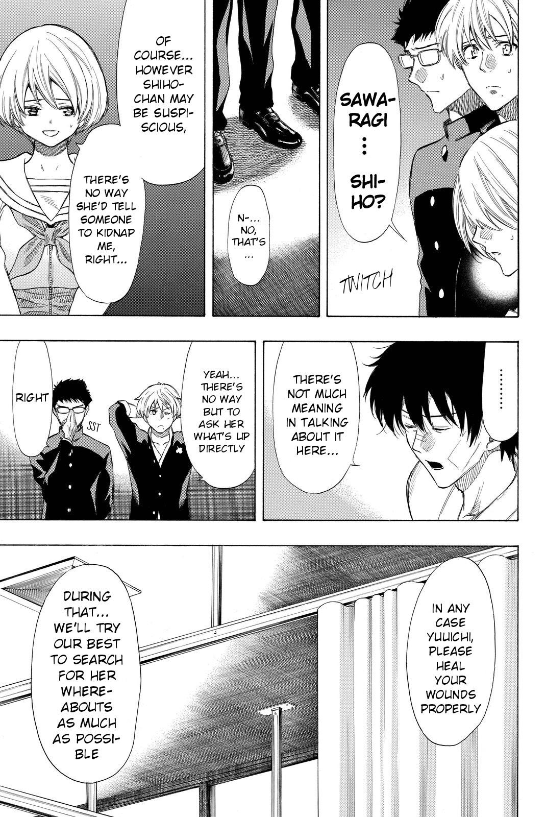 Tomodachi Game Chapter 35 page 11 - Chapter 35: Everyone Let's Build Nice Relationships