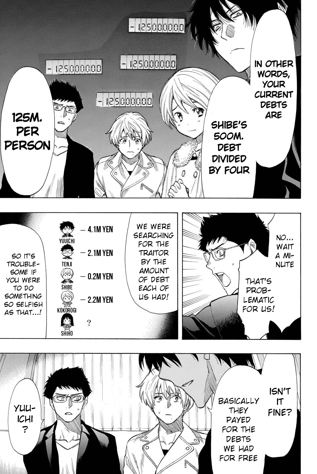 Tomodachi Game Chapter 35 page 16 - Chapter 35: Everyone Let's Build Nice Relationships