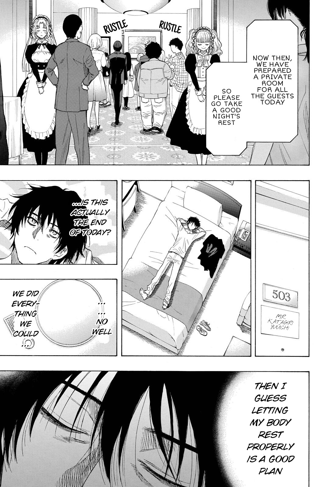 Tomodachi Game Chapter 35 page 32 - Chapter 35: Everyone Let's Build Nice Relationships