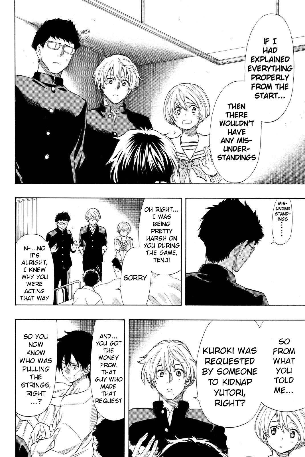 Tomodachi Game Chapter 35 page 8 - Chapter 35: Everyone Let's Build Nice Relationships