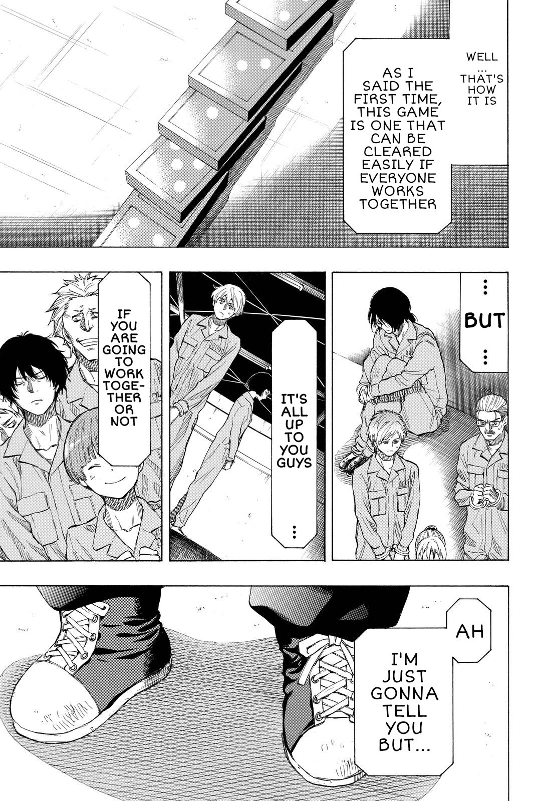Tomodachi Game Chapter 36 page 15 - Chapter 36: The Results are Everything, That's the "World of Adults"