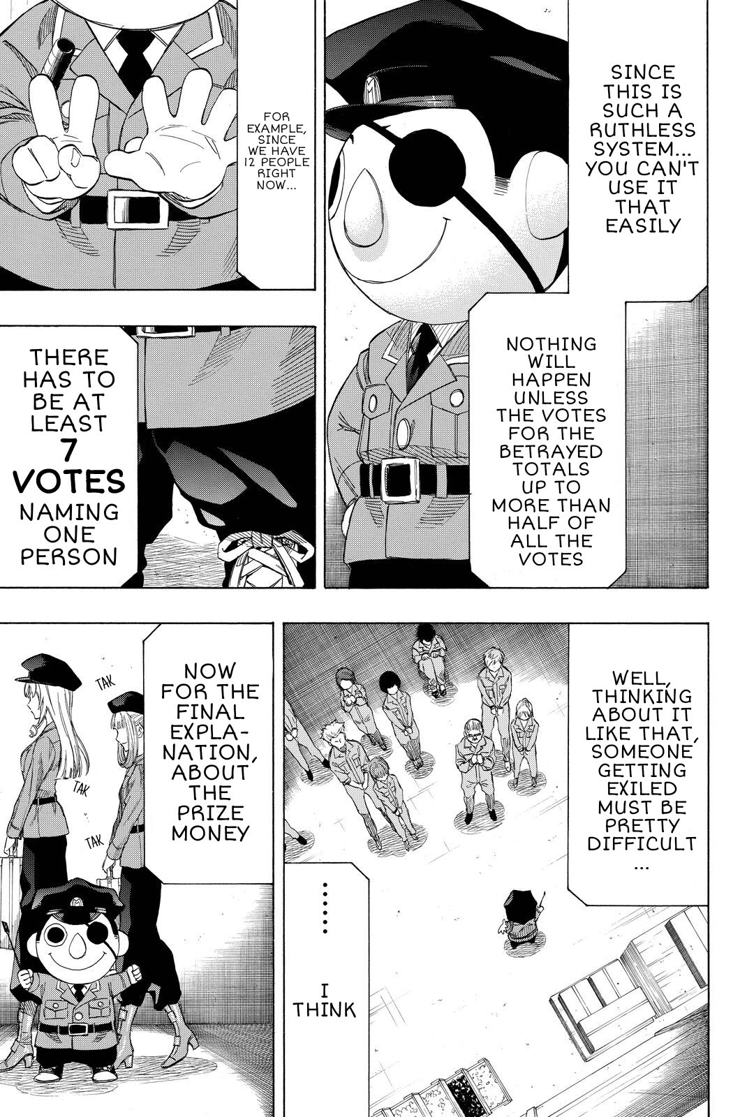 Tomodachi Game Chapter 36 page 19 - Chapter 36: The Results are Everything, That's the "World of Adults"