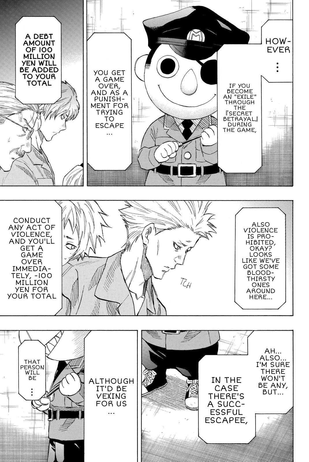 Tomodachi Game Chapter 36 page 21 - Chapter 36: The Results are Everything, That's the "World of Adults"