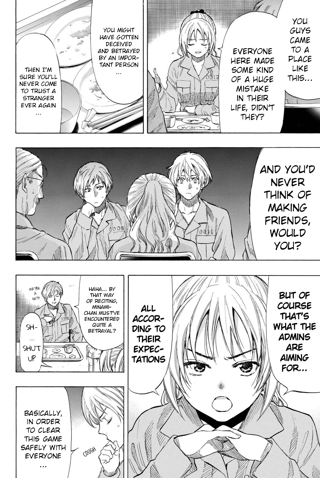 Tomodachi Game Chapter 36 page 34 - Chapter 36: The Results are Everything, That's the "World of Adults"