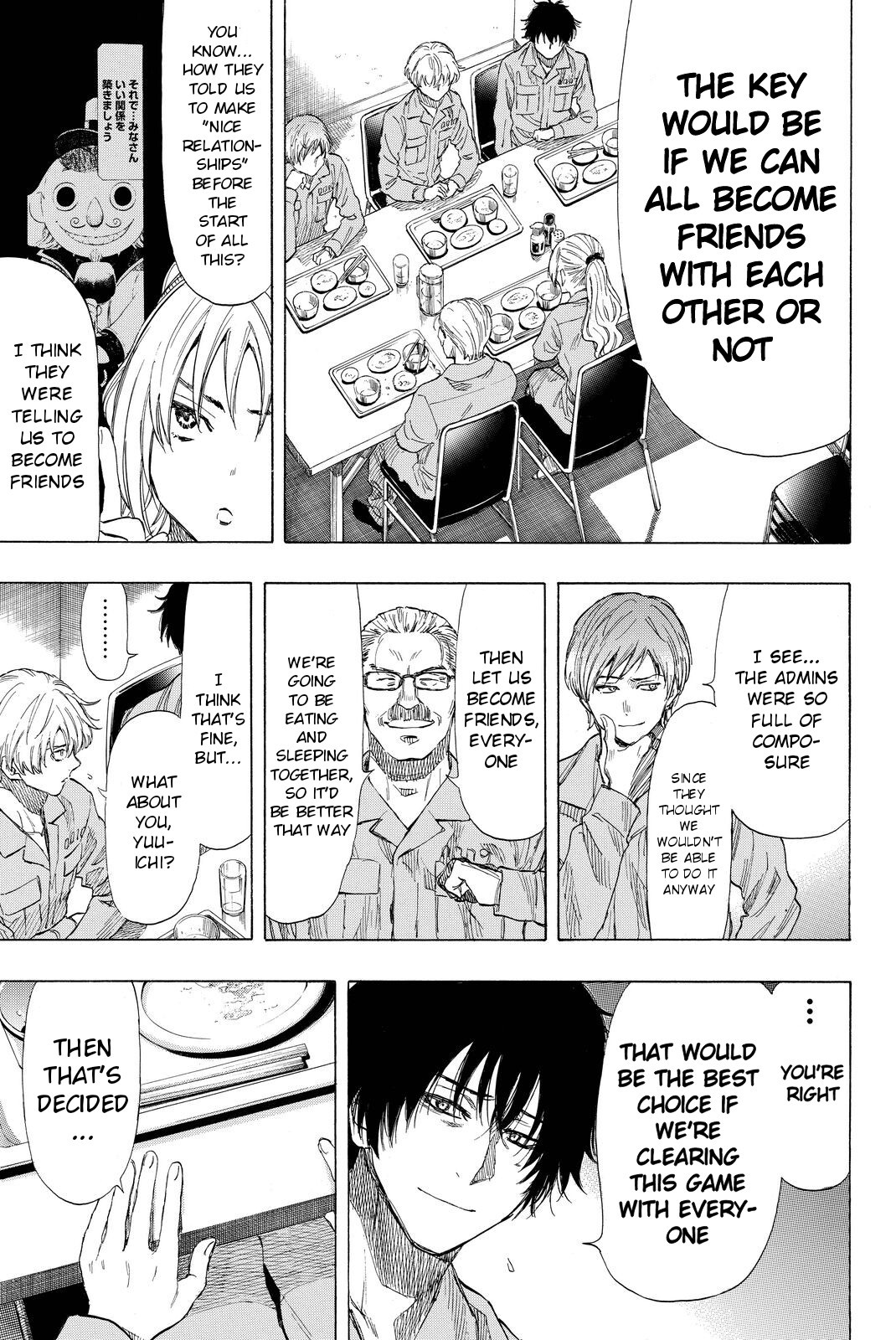 Tomodachi Game Chapter 36 page 35 - Chapter 36: The Results are Everything, That's the "World of Adults"