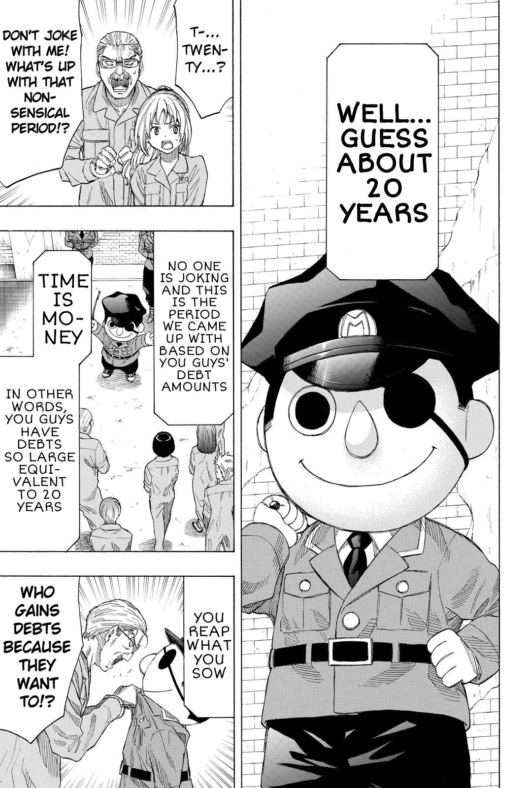 Tomodachi Game Chapter 36 page 8 - Chapter 36: The Results are Everything, That's the "World of Adults"