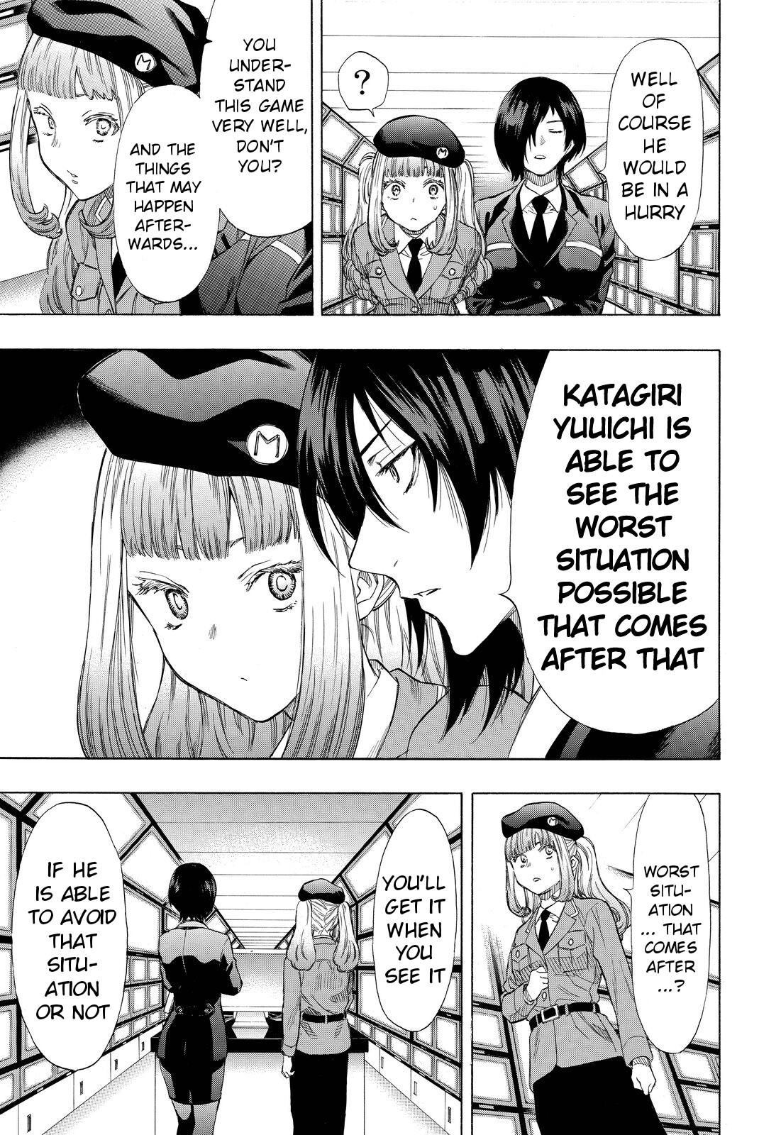 Tomodachi Game Chapter 37 page 17 - Chapter 37: I've Got Some Happy News for You All