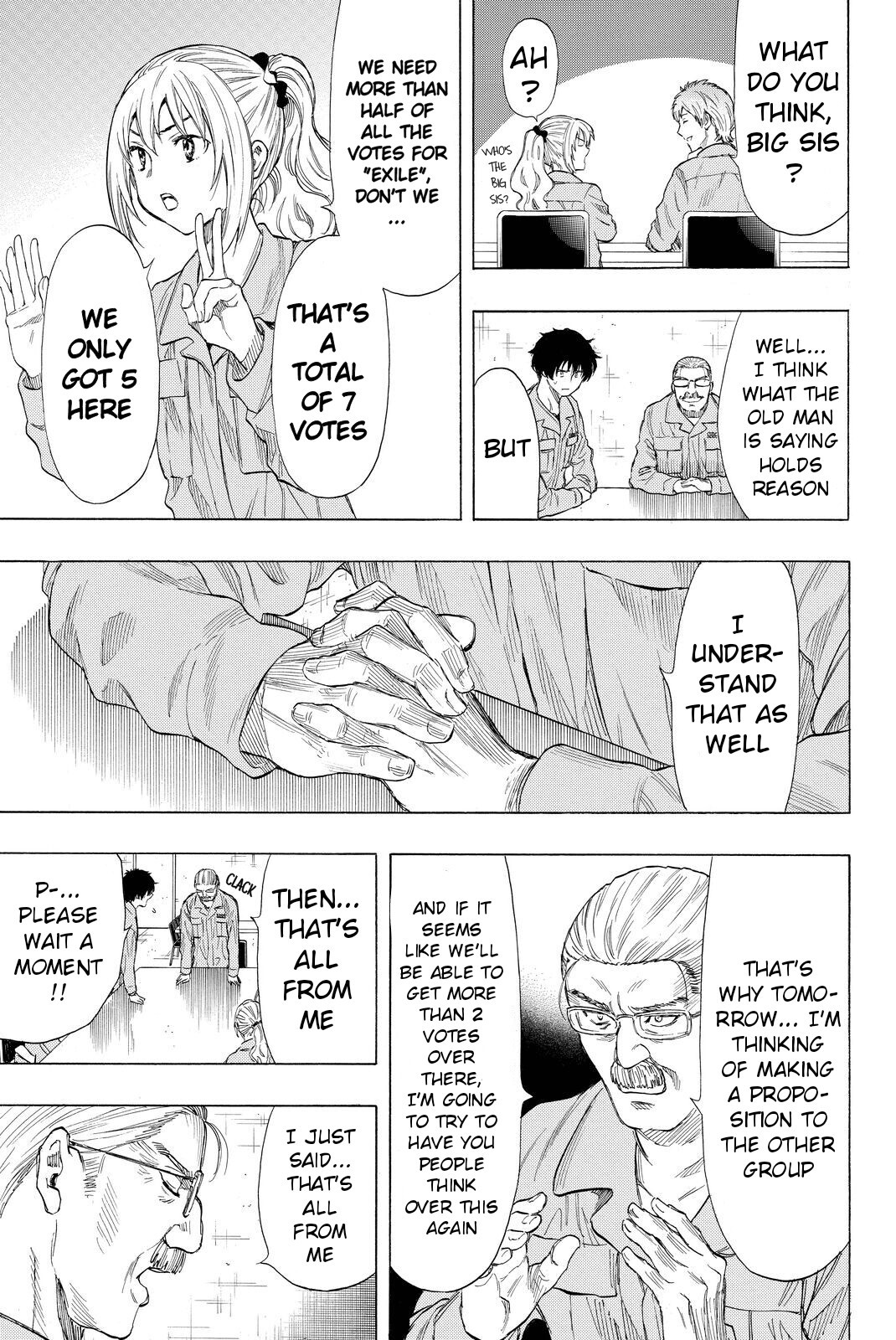 Tomodachi Game Chapter 37 page 27 - Chapter 37: I've Got Some Happy News for You All