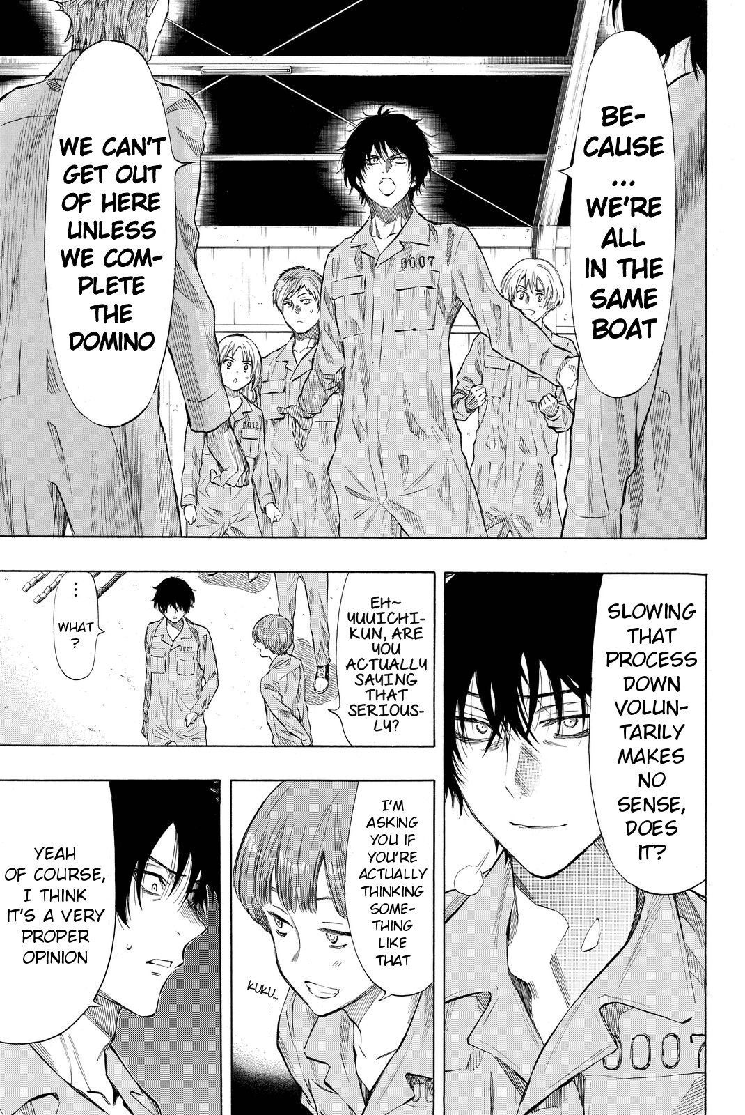 Tomodachi Game Chapter 37 page 7 - Chapter 37: I've Got Some Happy News for You All