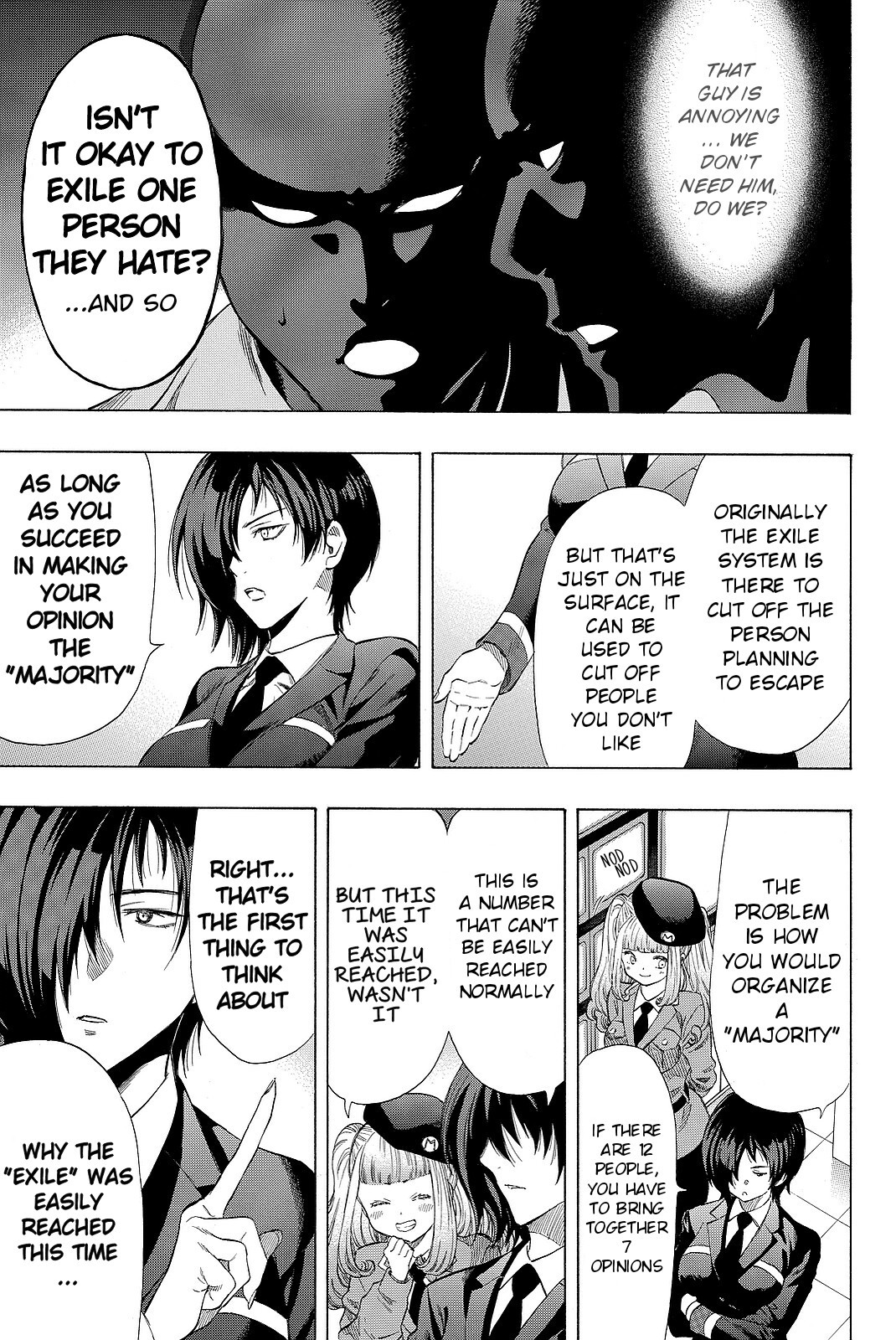 Tomodachi Game Chapter 38 page 19 - Chapter 38: Now Everyone Make Your Calculations and... Create "Nice Relatio...