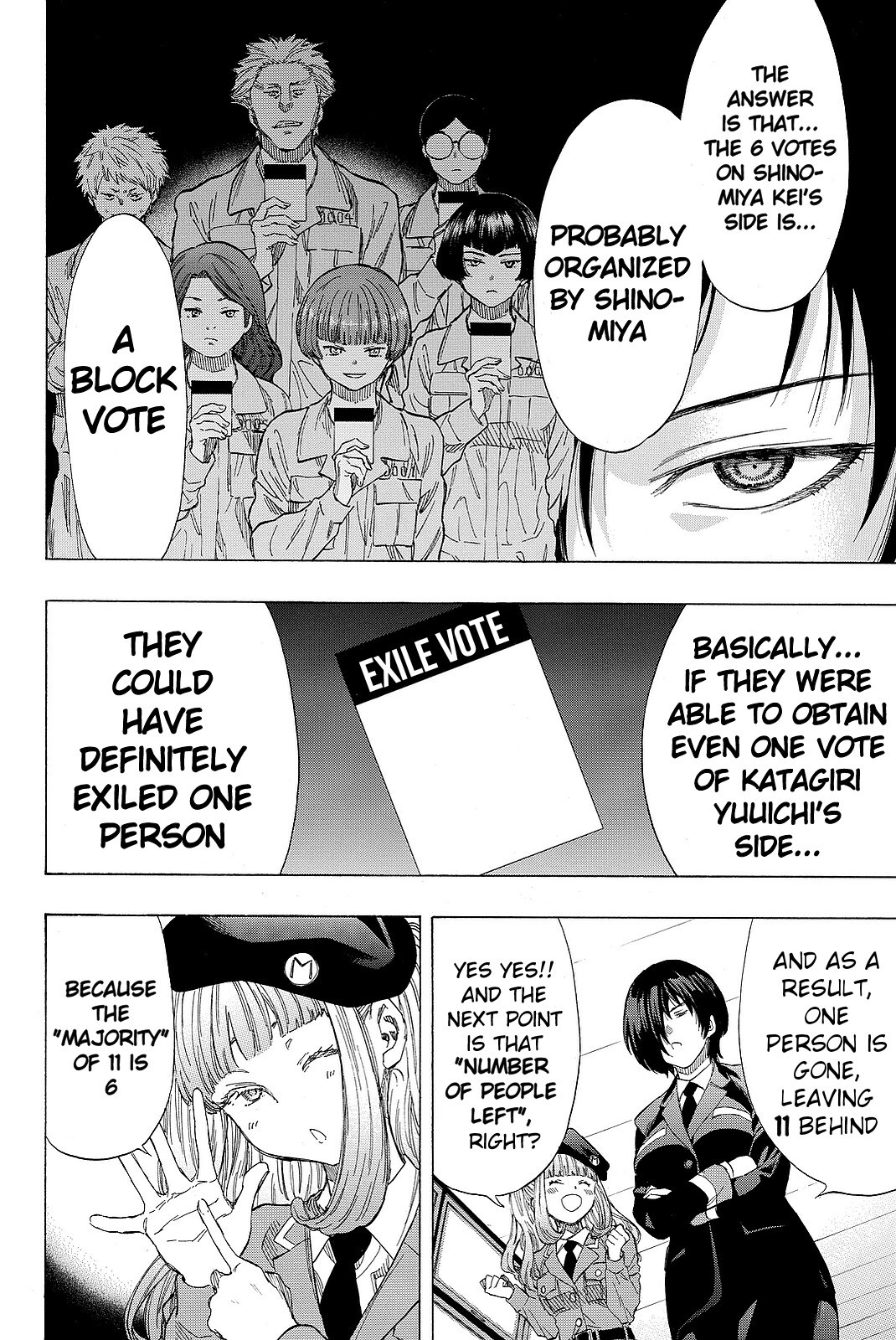 Tomodachi Game Chapter 38 page 20 - Chapter 38: Now Everyone Make Your Calculations and... Create "Nice Relatio...