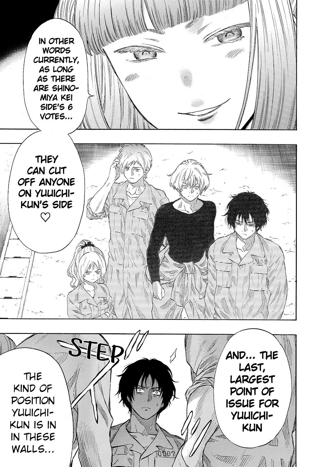 Tomodachi Game Chapter 38 page 21 - Chapter 38: Now Everyone Make Your Calculations and... Create "Nice Relatio...