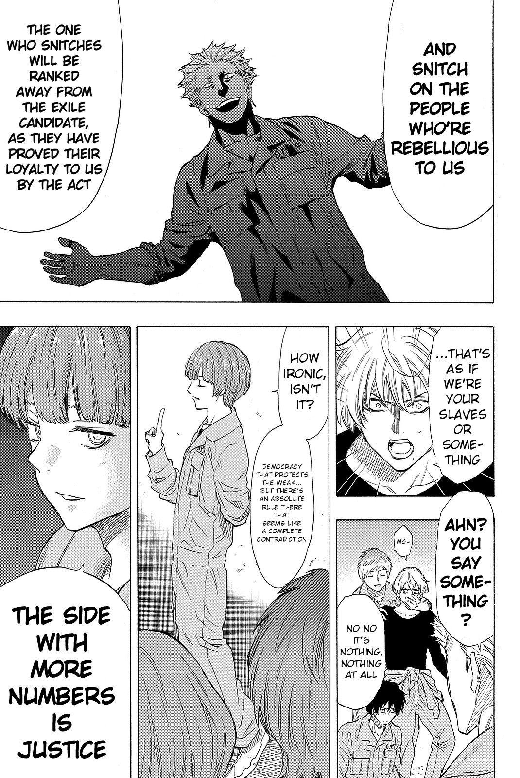 Tomodachi Game Chapter 38 page 33 - Chapter 38: Now Everyone Make Your Calculations and... Create "Nice Relatio...