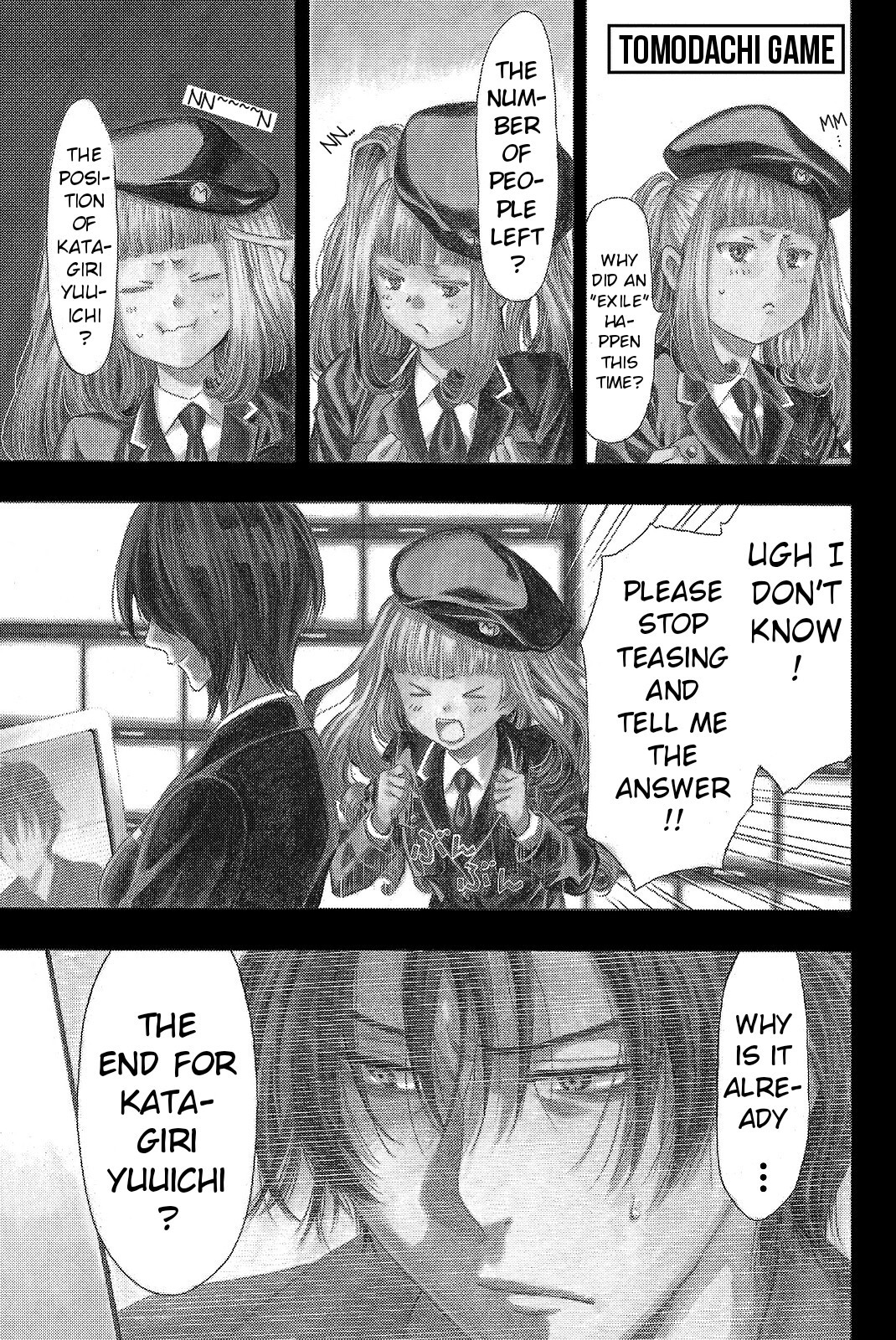 Tomodachi Game Chapter 38 page 7 - Chapter 38: Now Everyone Make Your Calculations and... Create "Nice Relatio...