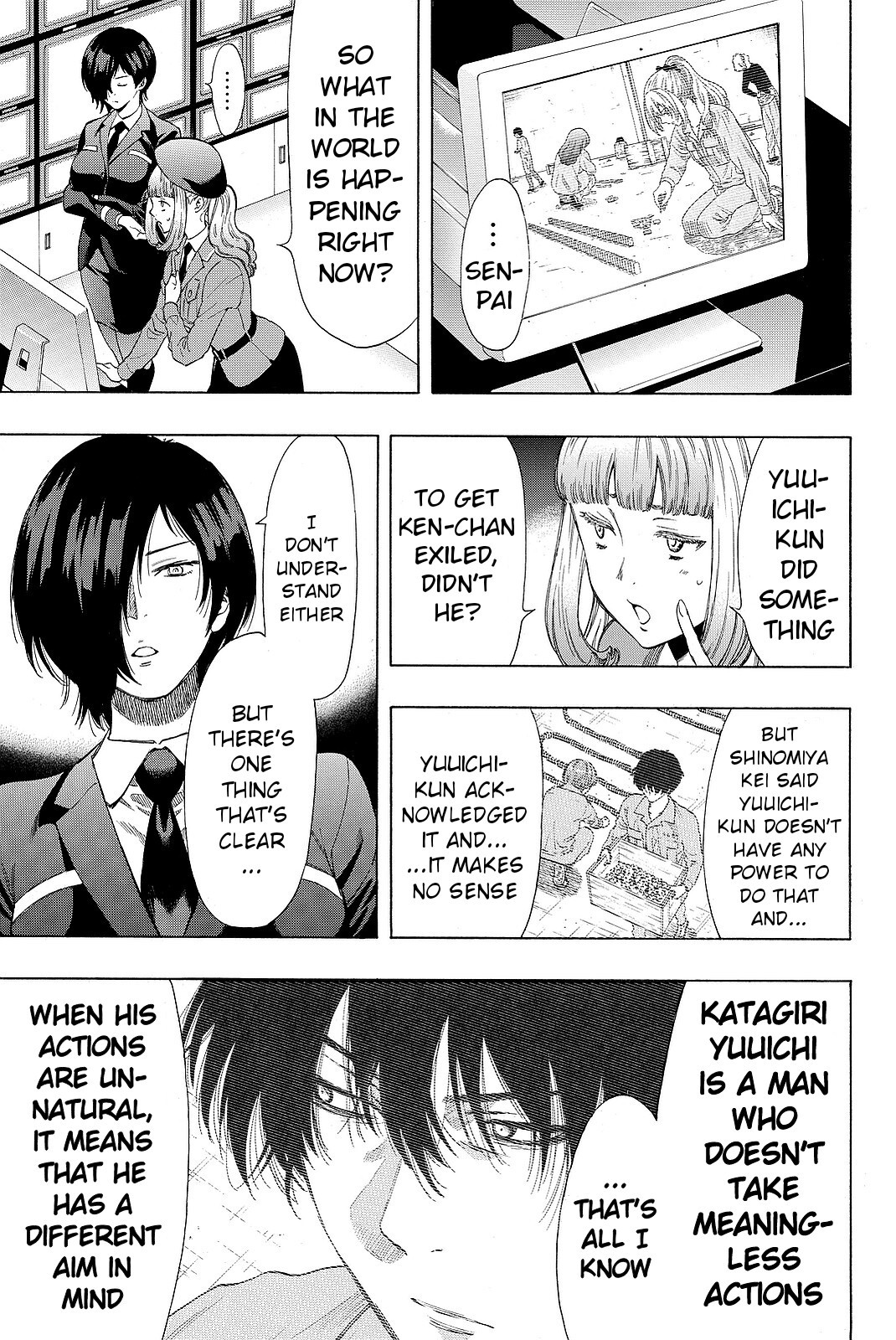 Tomodachi Game Chapter 39 page 15 - Chapter 39: The Real Mastermind is Someone Else...!?