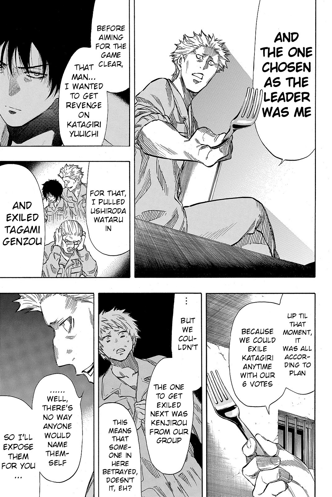Tomodachi Game Chapter 39 page 19 - Chapter 39: The Real Mastermind is Someone Else...!?