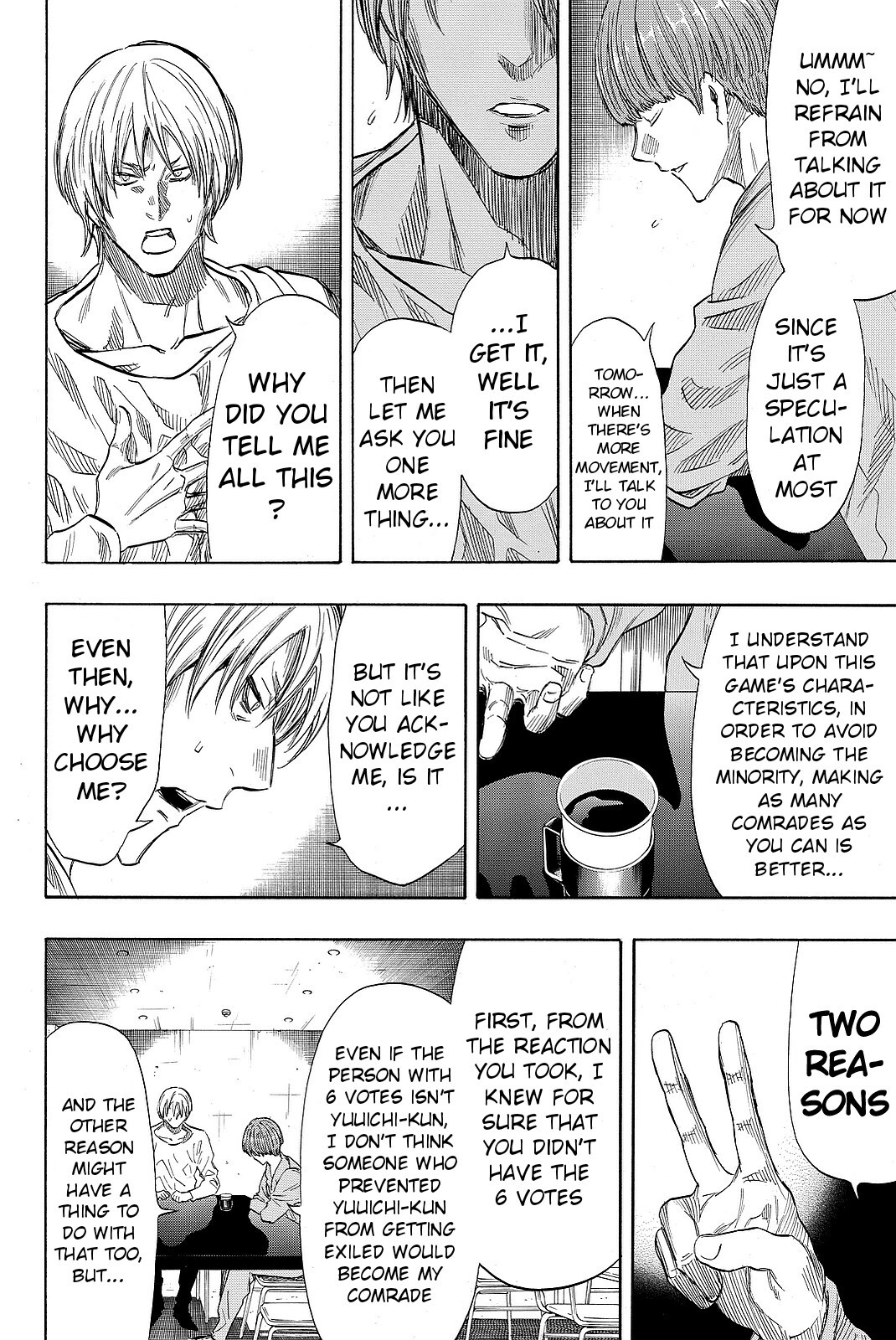 Tomodachi Game Chapter 39 page 28 - Chapter 39: The Real Mastermind is Someone Else...!?