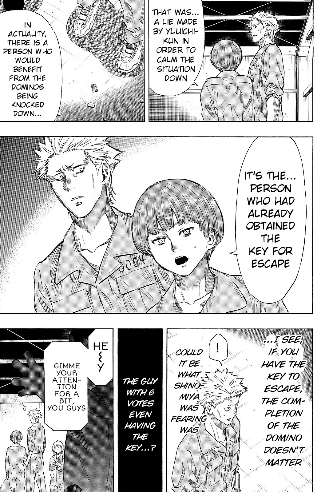 Tomodachi Game Chapter 39 page 37 - Chapter 39: The Real Mastermind is Someone Else...!?