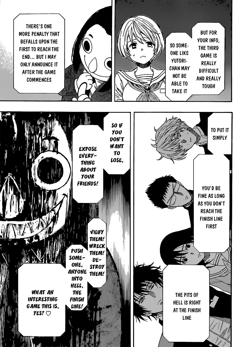 Tomodachi Game Chapter 4 page 22 - Chapter 4: I'm Kinda Worried as your Teacher