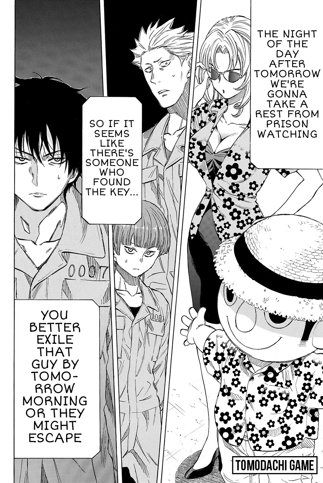 Tomodachi Game Chapter 40 page 1 - Chapter 40: Do You Know About the『Werewolf Game』?