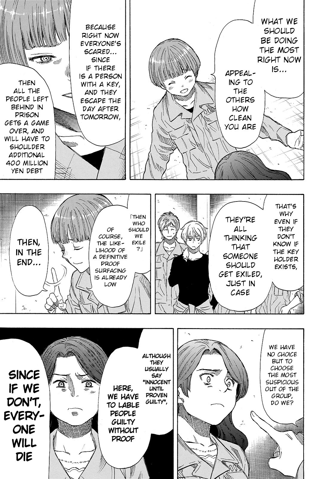 Tomodachi Game Chapter 40 page 15 - Chapter 40: Do You Know About the『Werewolf Game』?