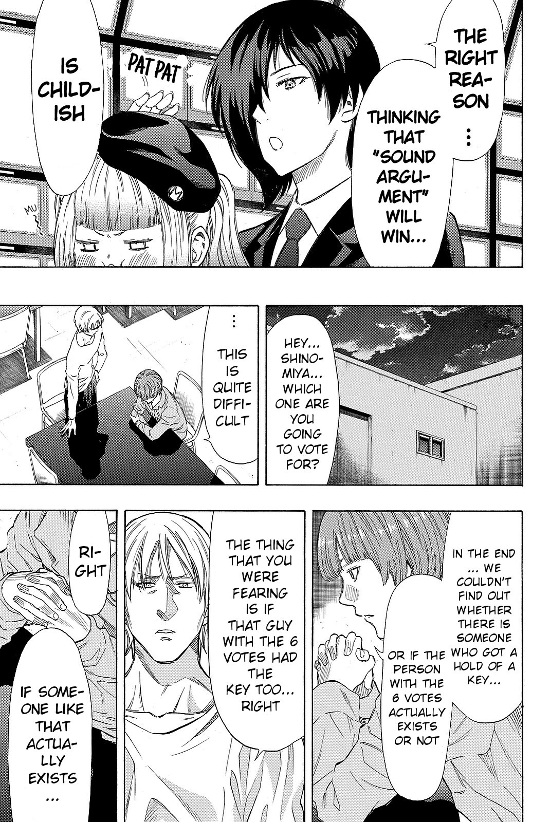 Tomodachi Game Chapter 40 page 25 - Chapter 40: Do You Know About the『Werewolf Game』?