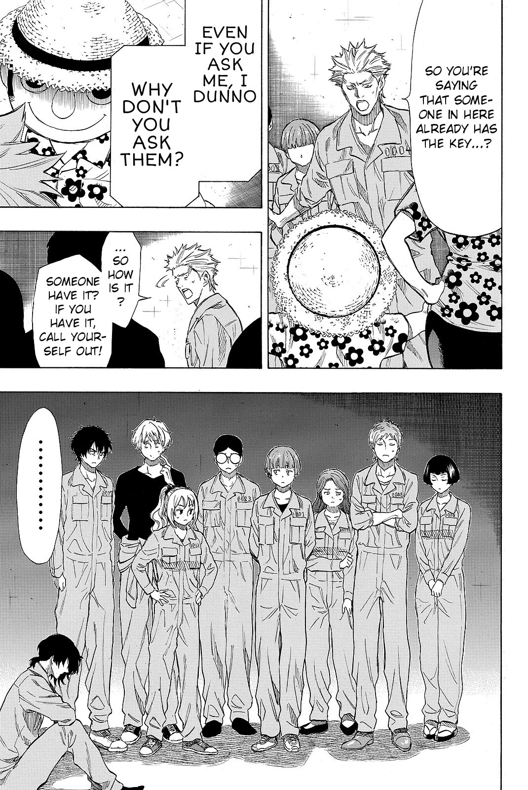 Tomodachi Game Chapter 40 page 3 - Chapter 40: Do You Know About the『Werewolf Game』?