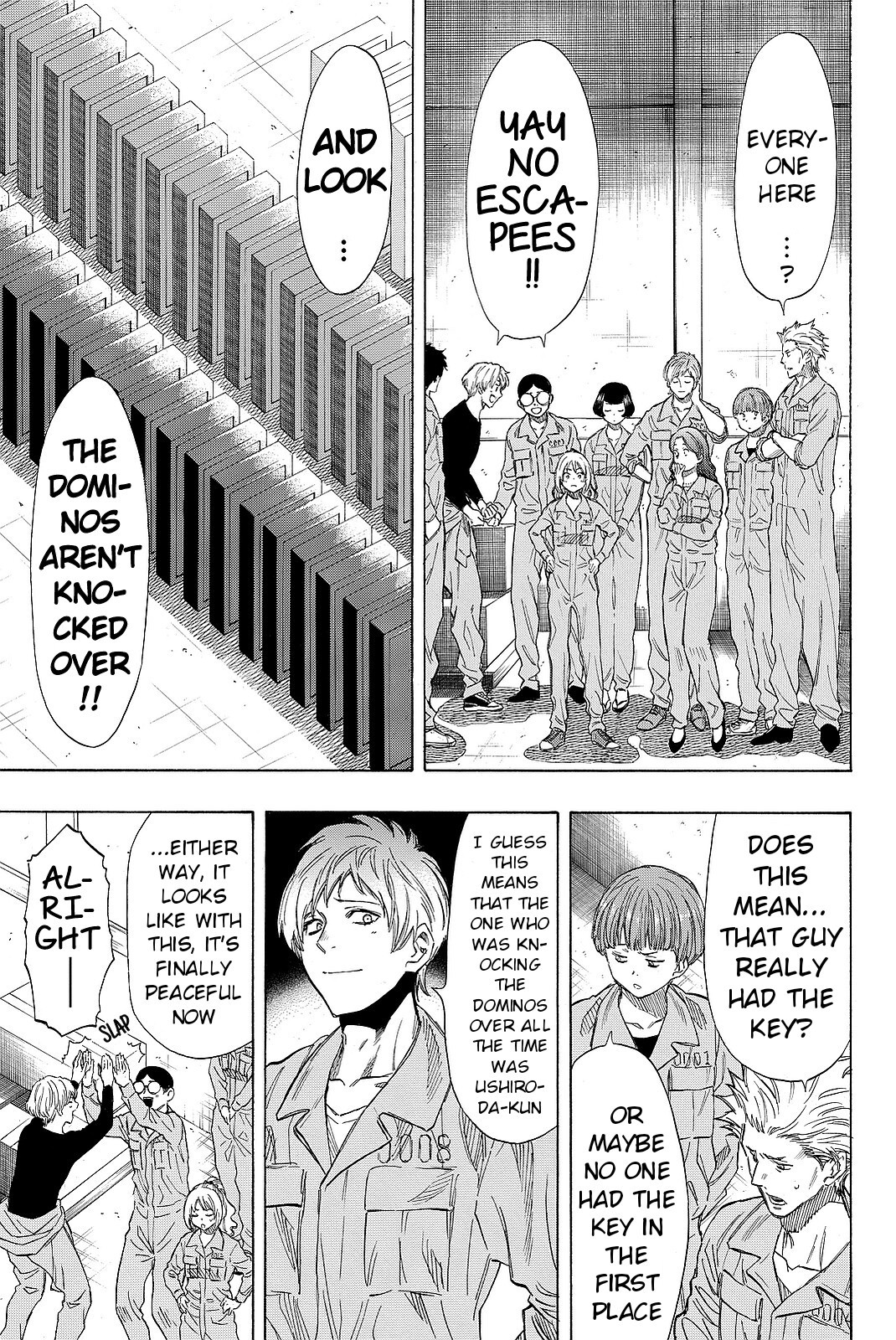 Tomodachi Game Chapter 40 page 37 - Chapter 40: Do You Know About the『Werewolf Game』?