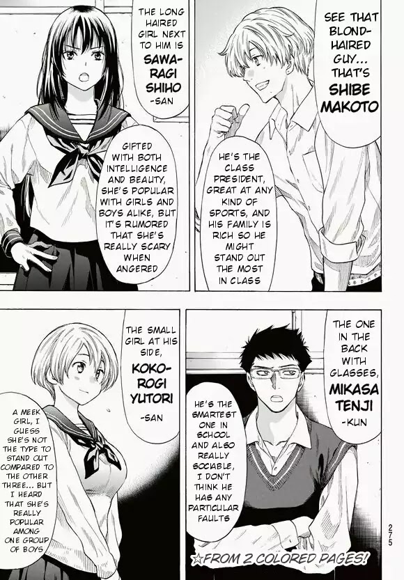 Tomodachi Game Chapter 42.5 page 3 - Chapter 42.5: Live-Action Anniversary Special Non-Serialized Episode
