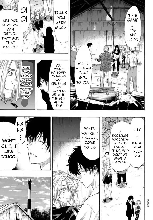 Tomodachi Game Chapter 42.5 page 31 - Chapter 42.5: Live-Action Anniversary Special Non-Serialized Episode