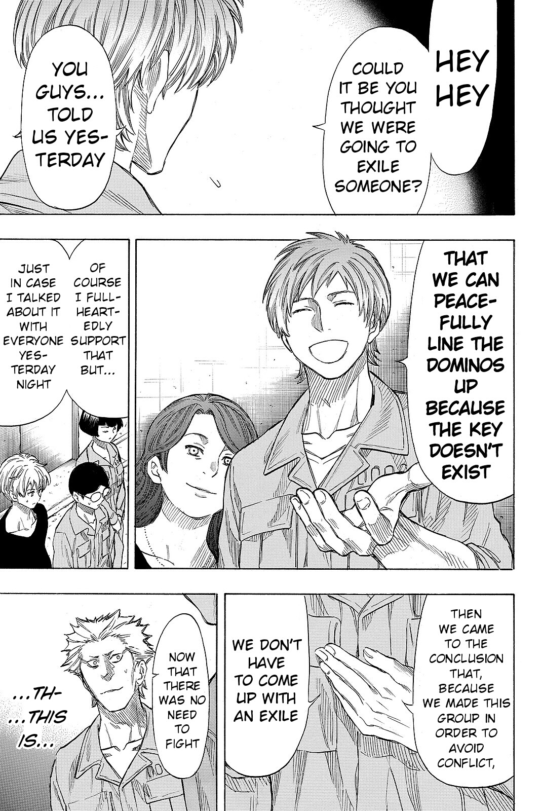Tomodachi Game Chapter 42 page 21 - Chapter 42: We Never Imagined Something Like This to Happen