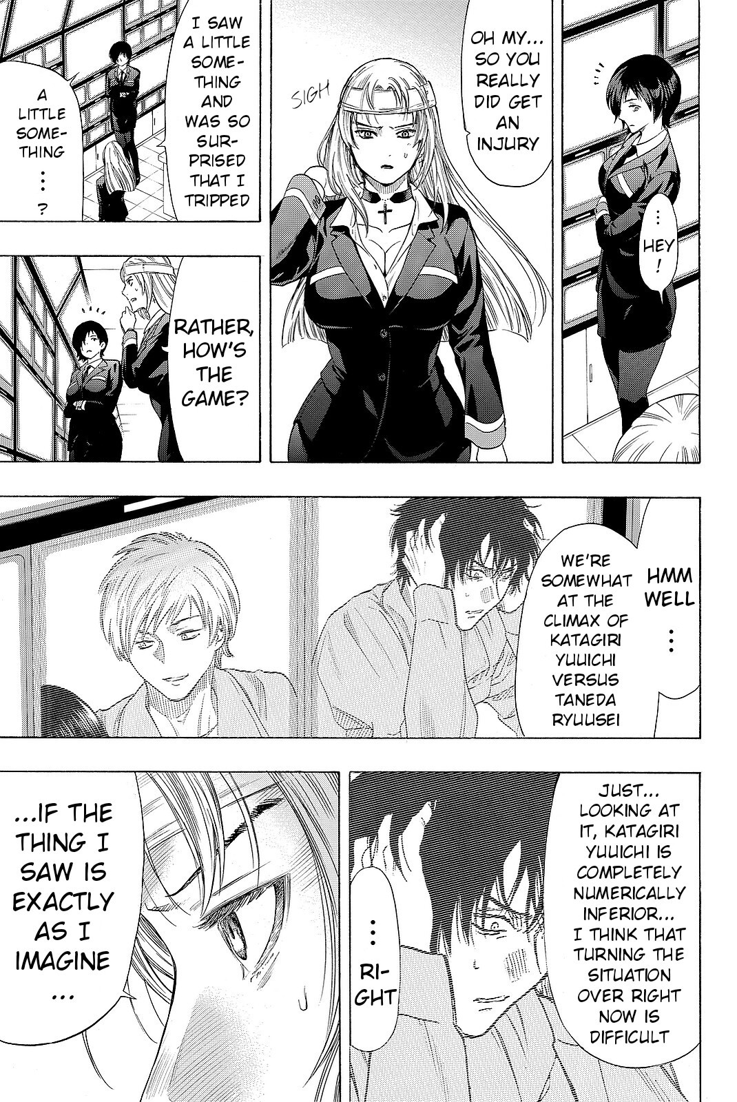 Tomodachi Game Chapter 42 page 37 - Chapter 42: We Never Imagined Something Like This to Happen