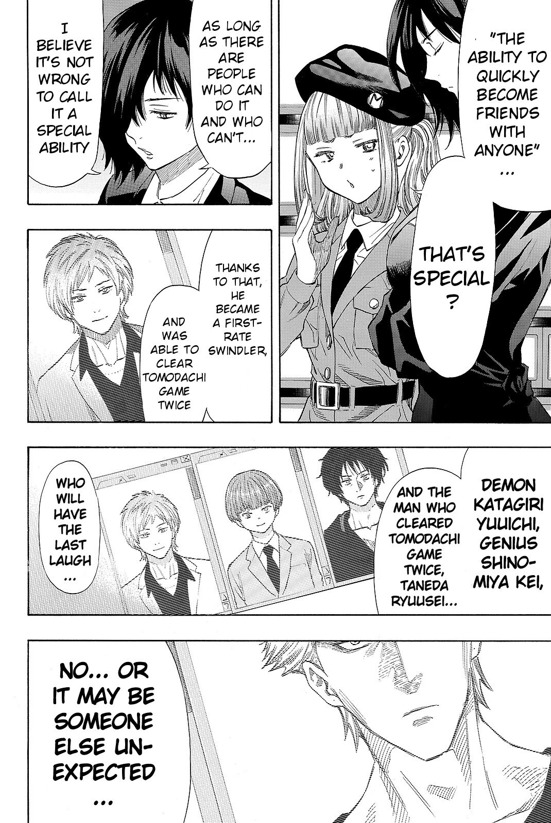 Tomodachi Game Chapter 42 page 4 - Chapter 42: We Never Imagined Something Like This to Happen
