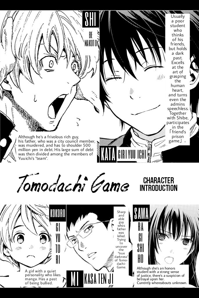 Tomodachi Game Chapter 43 page 4 - Chapter 43: Today, I Have an Incredible Announcement