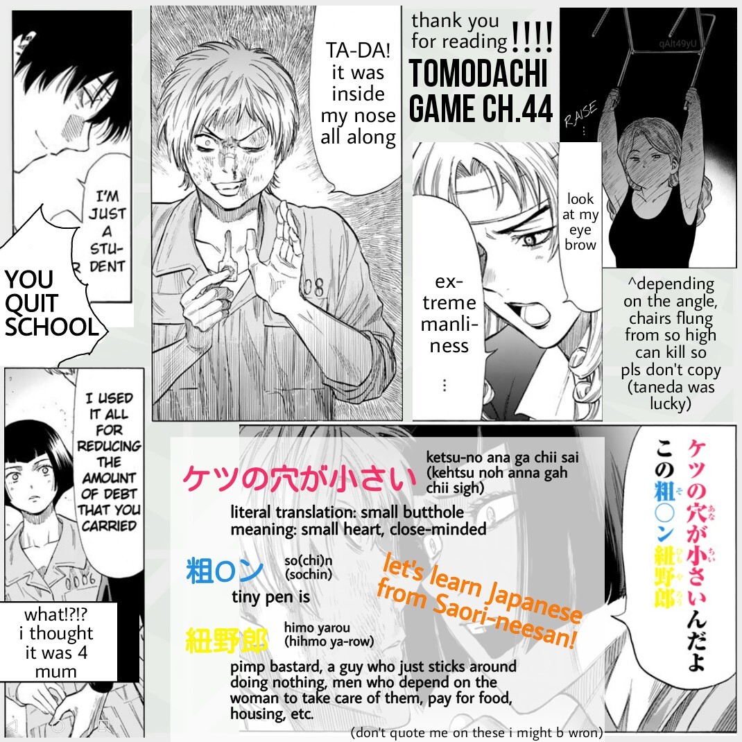 Tomodachi Game Chapter 44 page 41 - Chapter 44: Your Exile is Determined Here