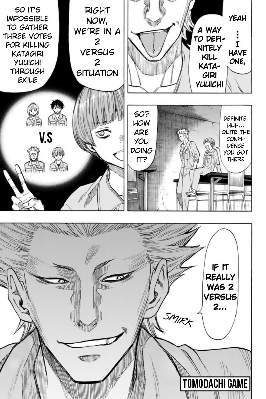 Tomodachi Game Chapter 45 page 1 - Chapter 45: Since it Looks Like Everyone is Getting Along Now
