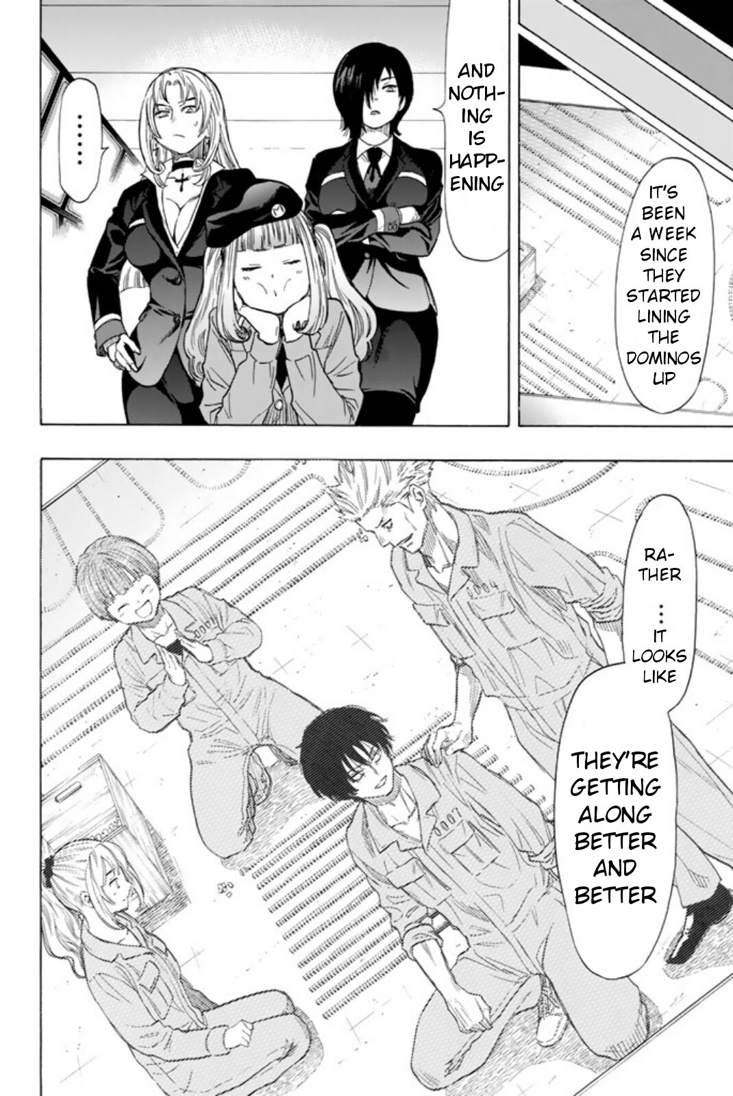 Tomodachi Game Chapter 45 page 14 - Chapter 45: Since it Looks Like Everyone is Getting Along Now