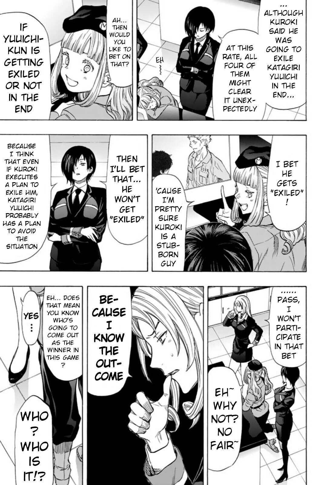 Tomodachi Game Chapter 45 page 15 - Chapter 45: Since it Looks Like Everyone is Getting Along Now