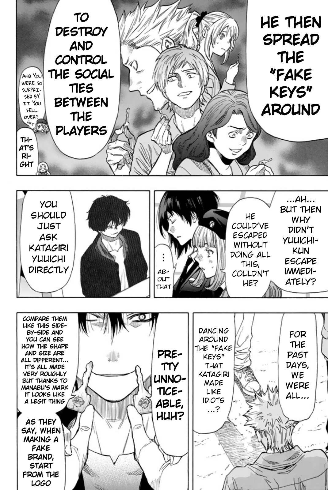 Tomodachi Game Chapter 47 page 10 - Chapter 47: This Game Ended Because There was an Escapee