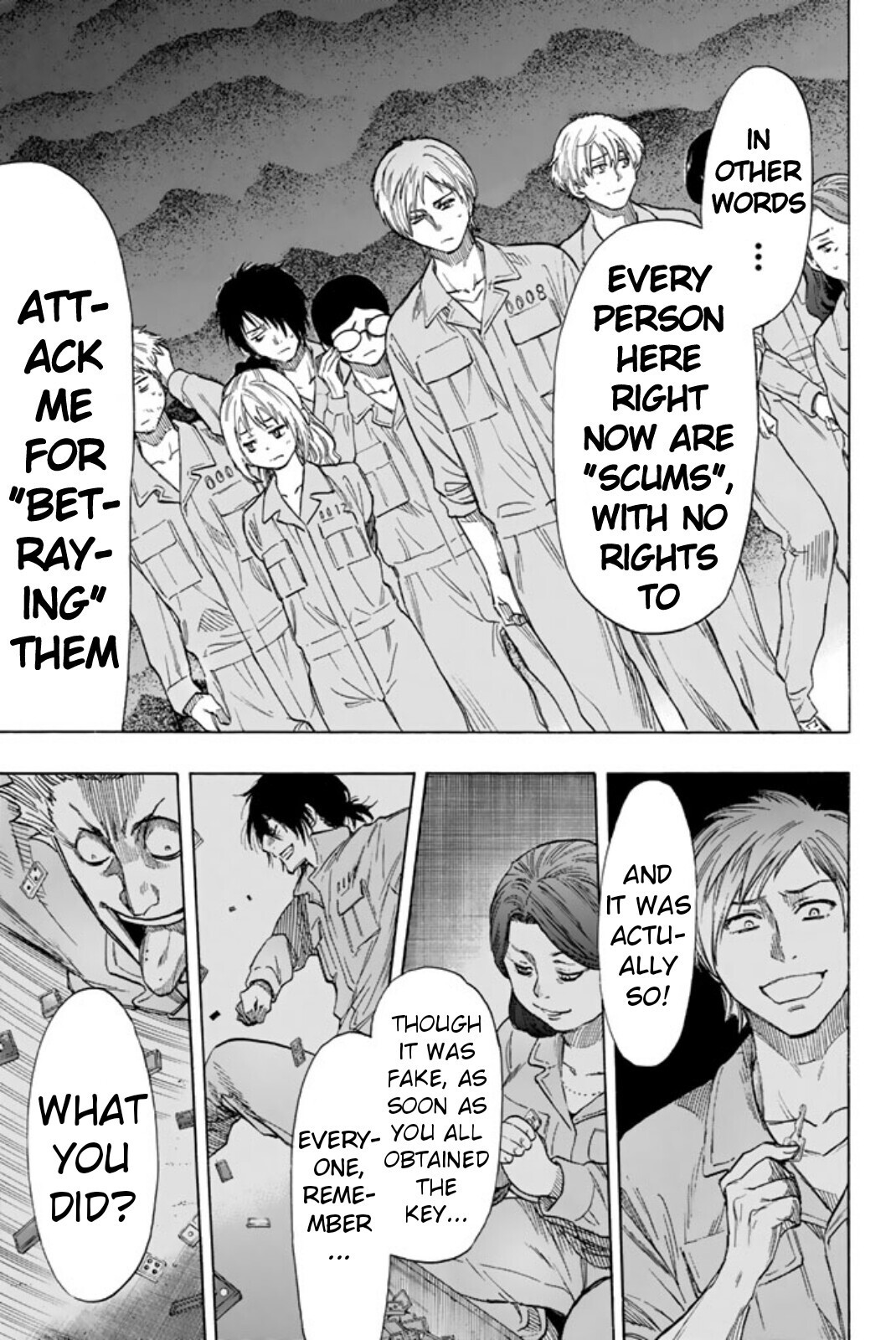 Tomodachi Game Chapter 47 page 15 - Chapter 47: This Game Ended Because There was an Escapee