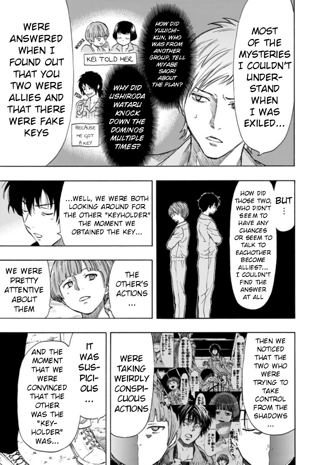 Tomodachi Game Chapter 47 page 17 - Chapter 47: This Game Ended Because There was an Escapee