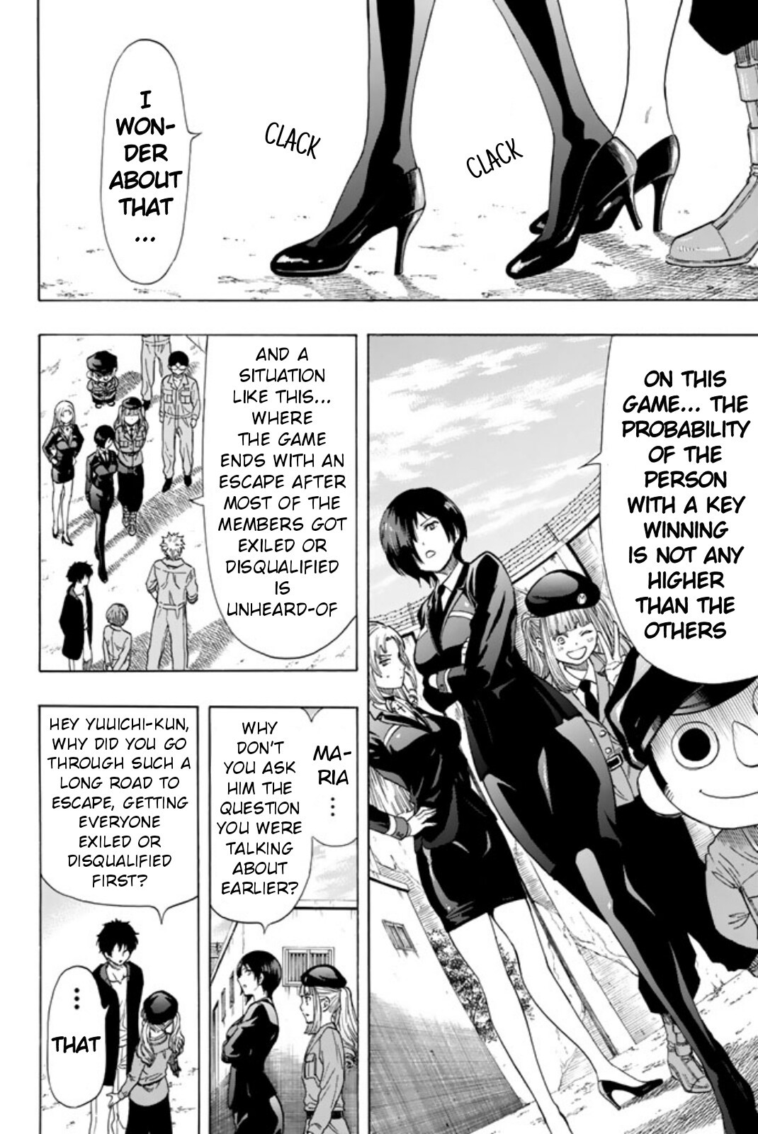 Tomodachi Game Chapter 47 page 20 - Chapter 47: This Game Ended Because There was an Escapee