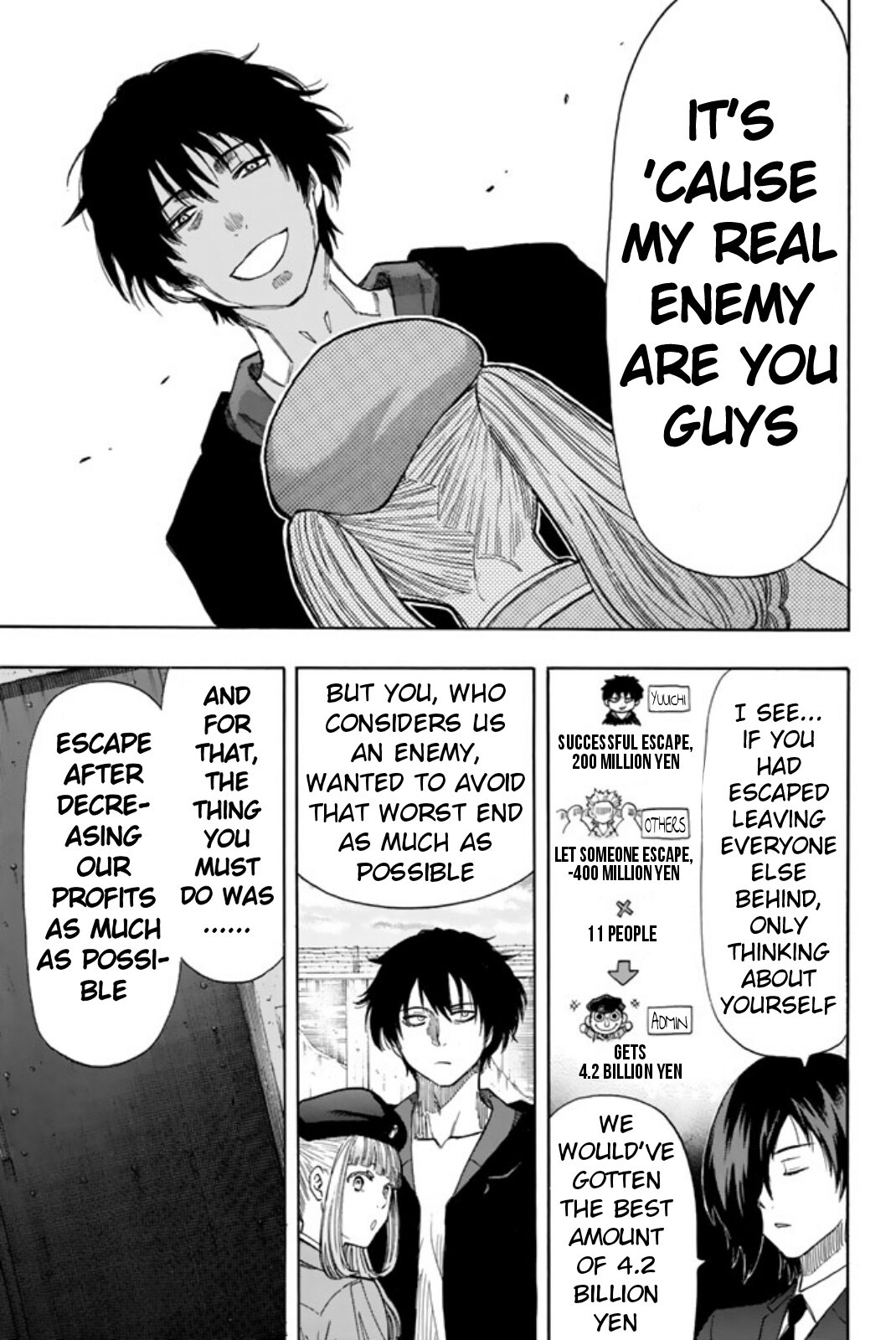 Tomodachi Game Chapter 47 page 21 - Chapter 47: This Game Ended Because There was an Escapee