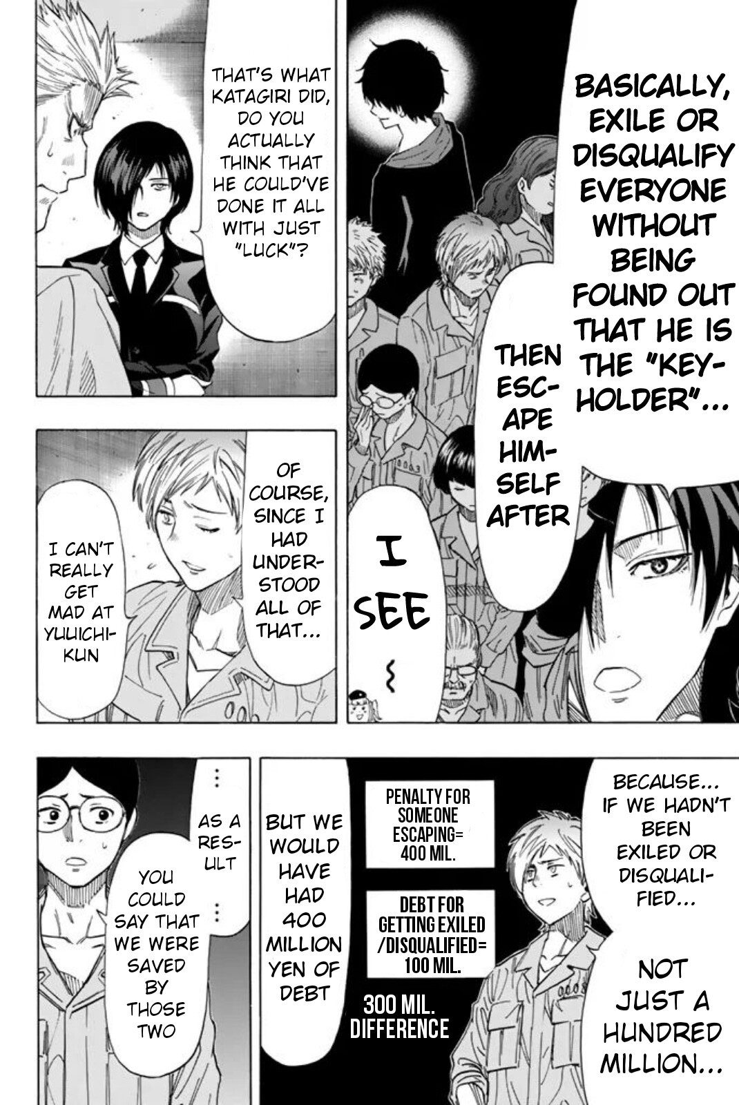 Tomodachi Game Chapter 47 page 22 - Chapter 47: This Game Ended Because There was an Escapee