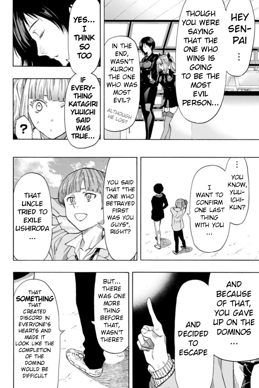 Tomodachi Game Chapter 47 page 30 - Chapter 47: This Game Ended Because There was an Escapee
