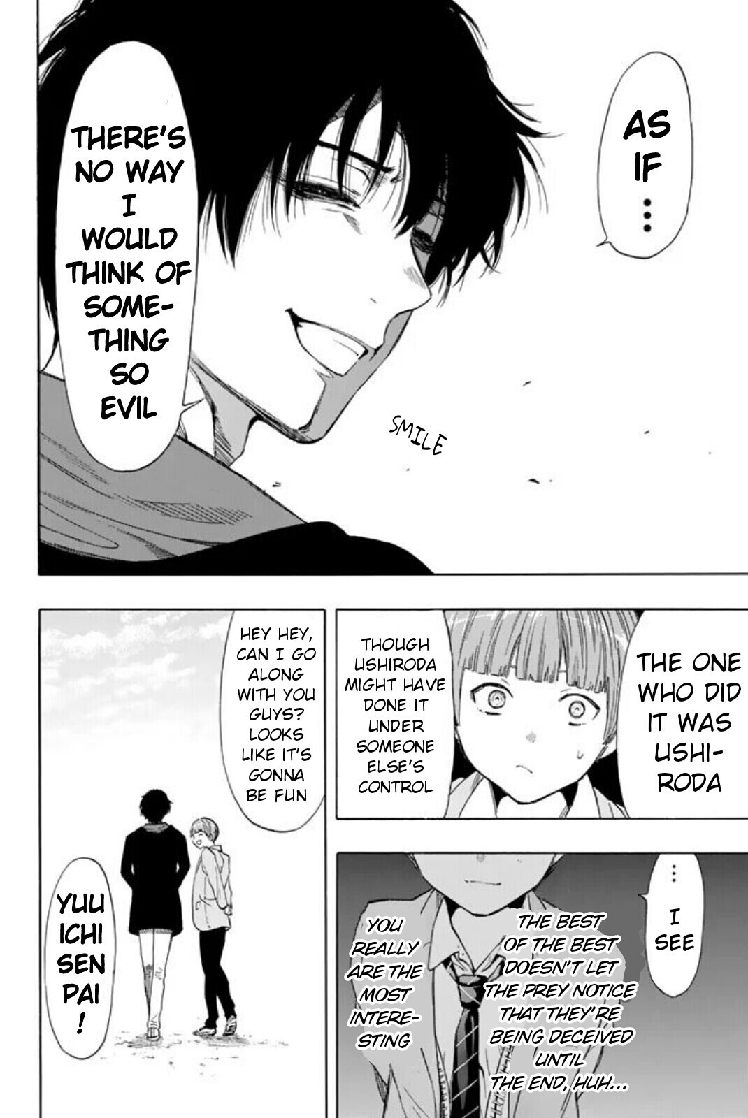 Tomodachi Game Chapter 47 page 32 - Chapter 47: This Game Ended Because There was an Escapee