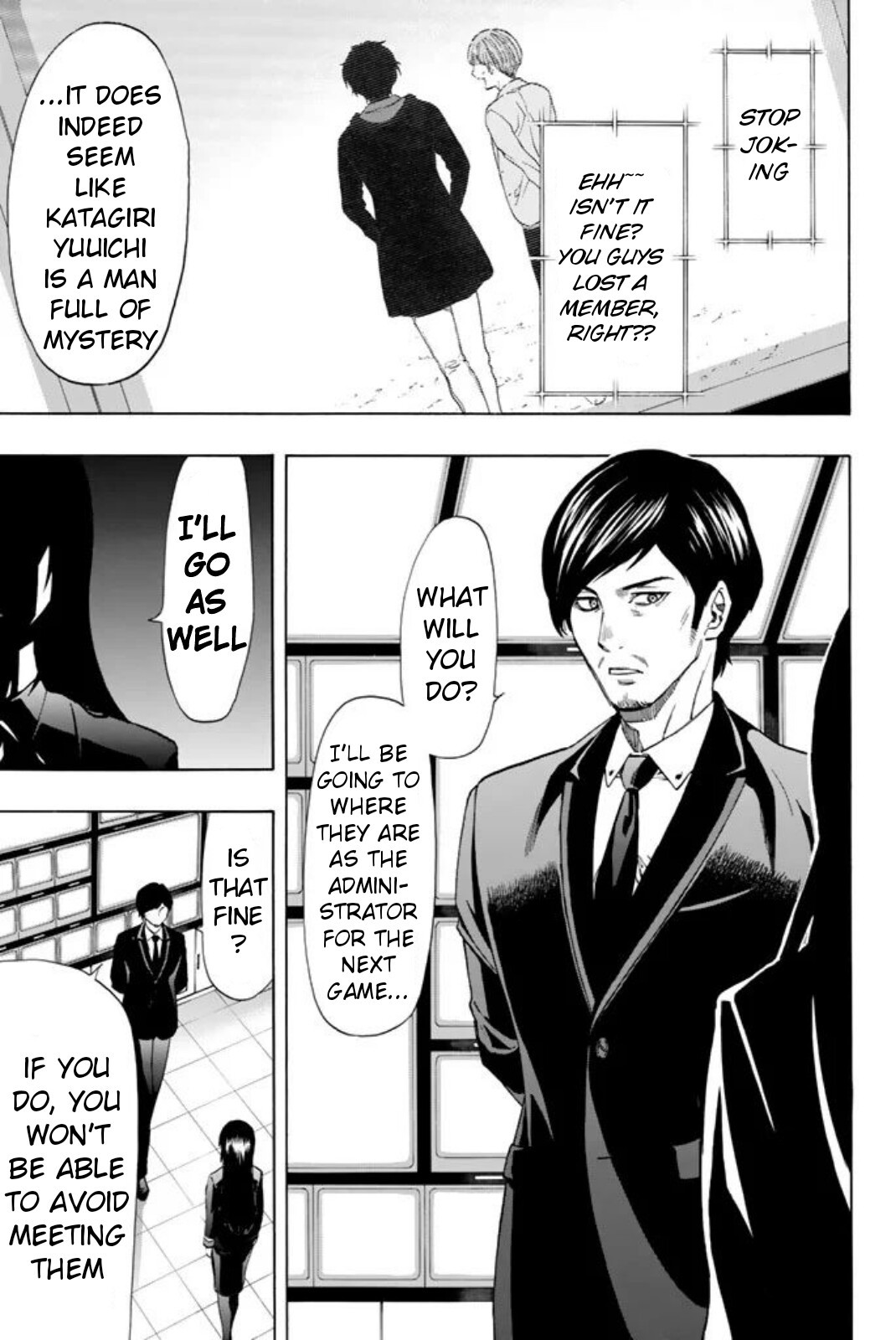 Tomodachi Game Chapter 47 page 33 - Chapter 47: This Game Ended Because There was an Escapee