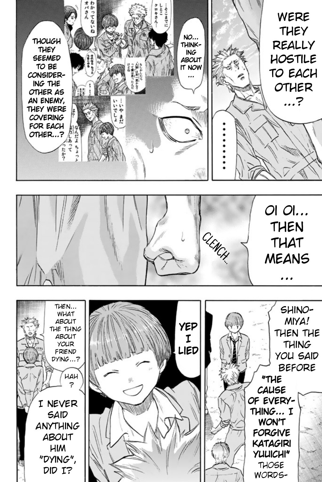 Tomodachi Game Chapter 47 page 6 - Chapter 47: This Game Ended Because There was an Escapee