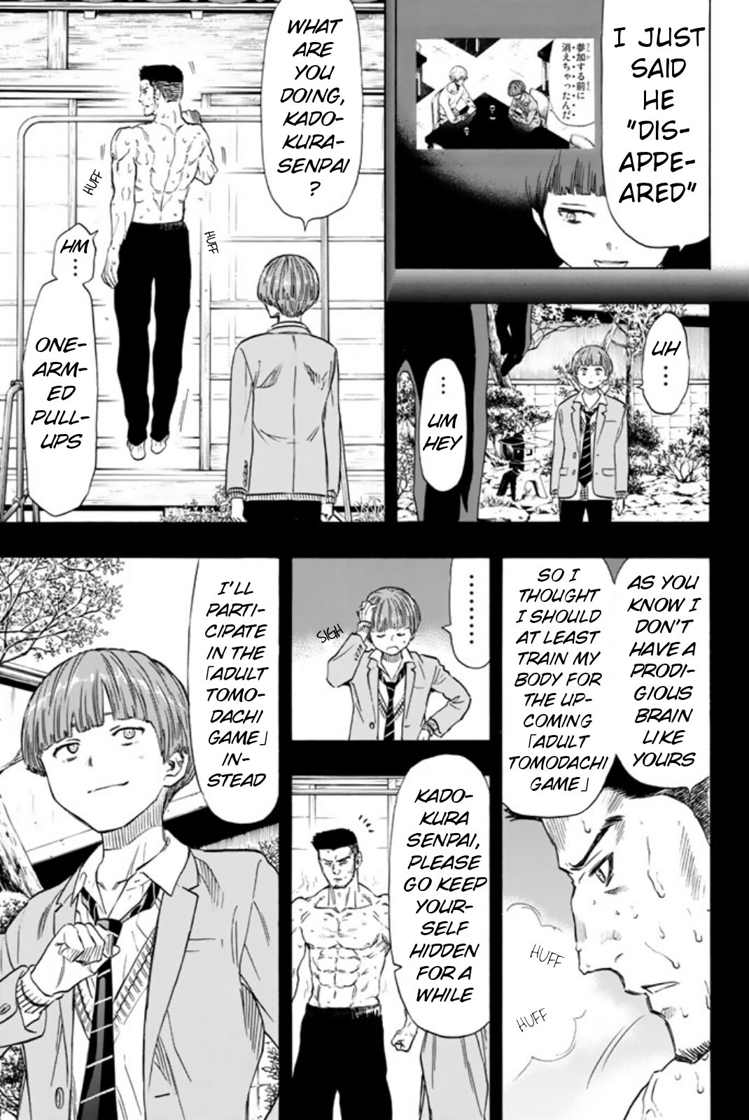 Tomodachi Game Chapter 47 page 7 - Chapter 47: This Game Ended Because There was an Escapee